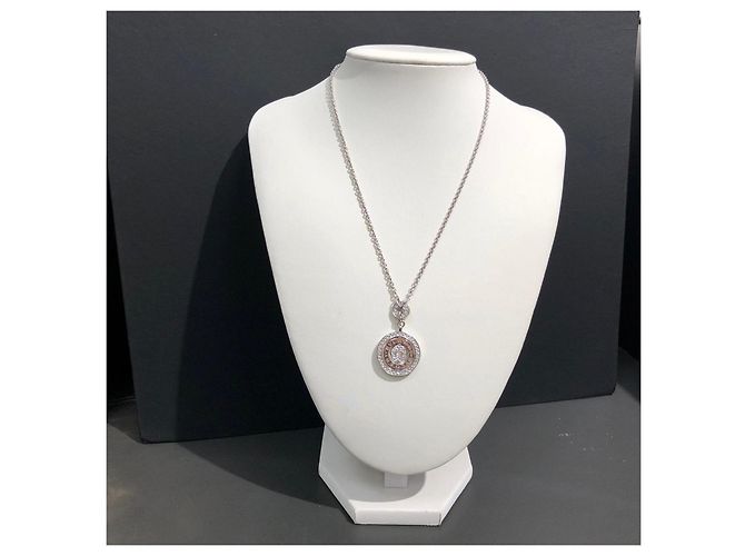Bulgari Collana Bvlgari Astrale in oro bianco 18K e diamanti Argento - vista 8