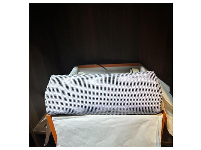 Hermès Lovebag 31 Panda Edizione Limitata Blu e Bianco - vista 3