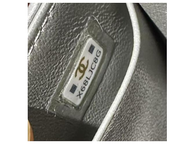 Chanel 23P Kelly Small Handtasche Lammleder Silber - Ansicht 9