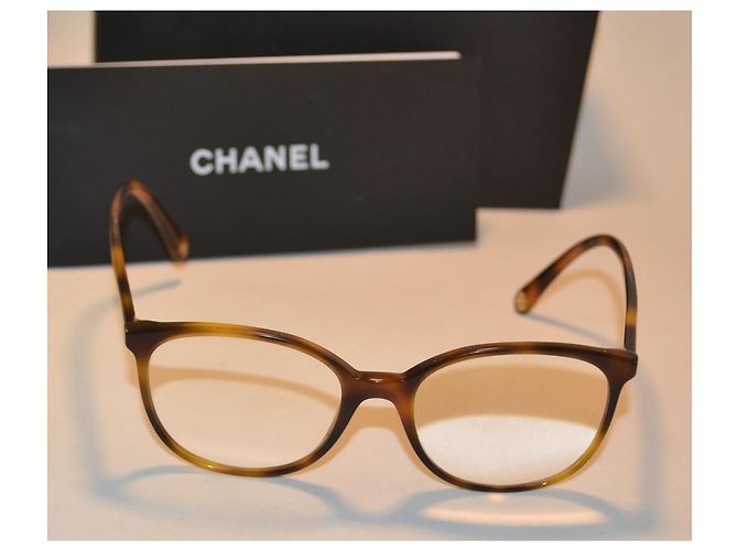 Gafas Chanel Pantos 3432 Marrones de Plástico Castaño - vista 2