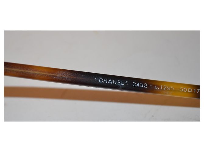 Gafas Chanel Pantos 3432 Marrones de Plástico Castaño - vista 8