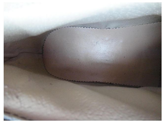 Autre Marque Botas de senderismo de cuero marrón claro - vista 6
