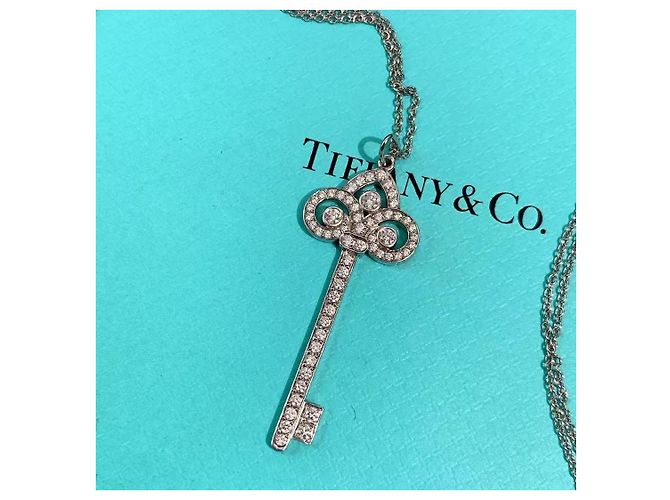 Collana Tiffany & Co in diamanti 1 carato Argento - vista 2
