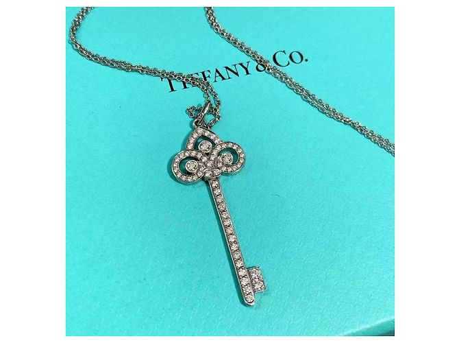 Collana Tiffany & Co in diamanti 1 carato Argento - vista 3