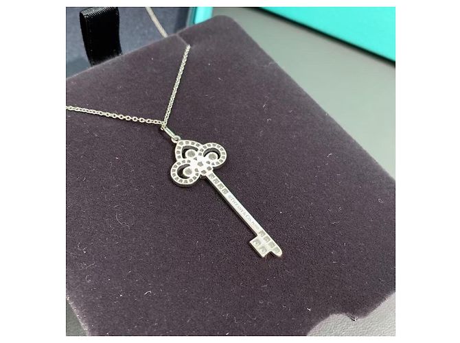 Collana Tiffany & Co in diamanti 1 carato Argento - vista 7
