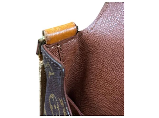 Borsa a Spalla Musette Monogram Louis Vuitton Marrone - vista 12
