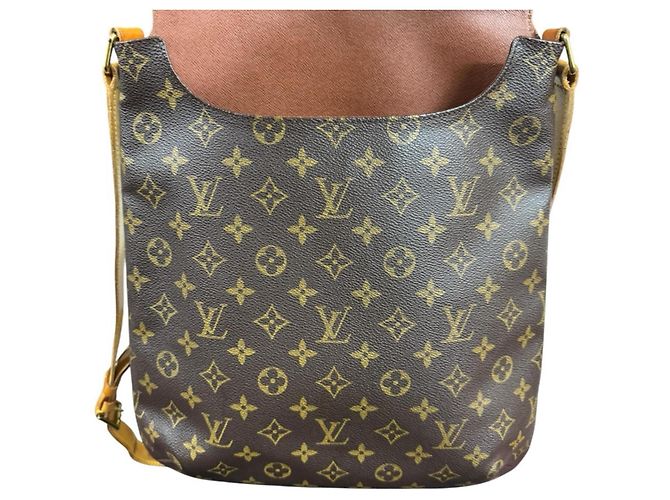 Borsa a Spalla Musette Monogram Louis Vuitton Marrone - vista 14