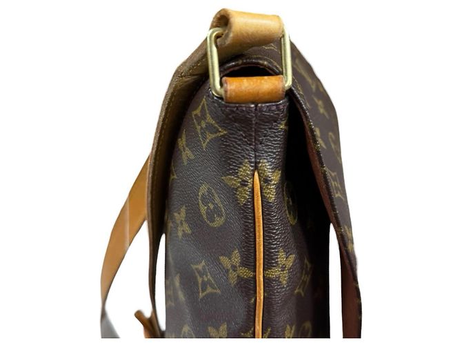 Borsa a Spalla Musette Monogram Louis Vuitton Marrone - vista 16