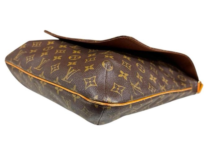 Borsa a Spalla Musette Monogram Louis Vuitton Marrone - vista 7