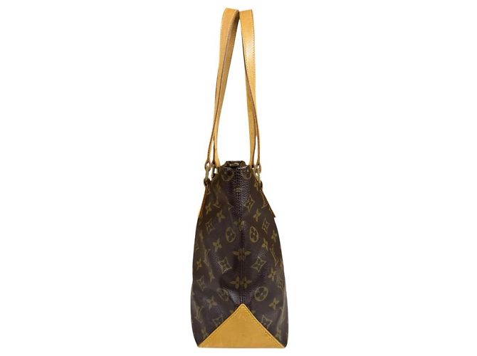 Borsa Tote Cabas Piano Monogram Louis Vuitton Marrone - vista 4