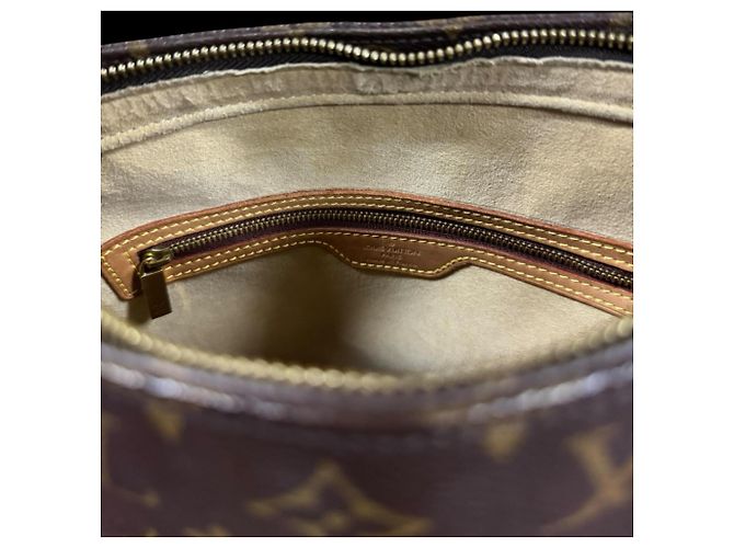 Louis Vuitton Looping GM Monogram Schultertasche Braun - Ansicht 10