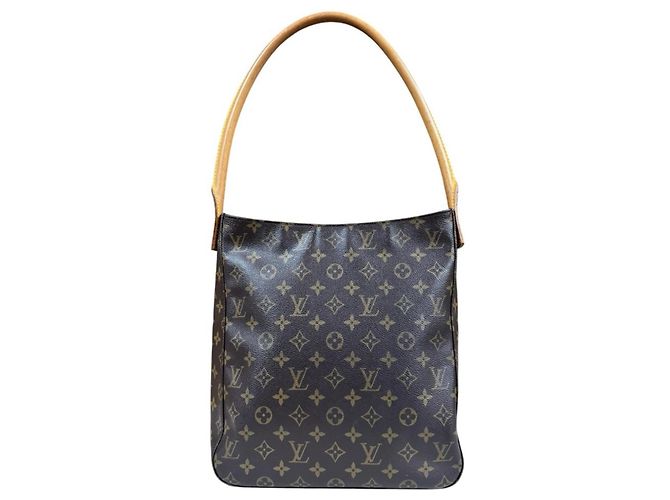 Louis Vuitton Looping GM Monogram Schultertasche Braun - Ansicht 3