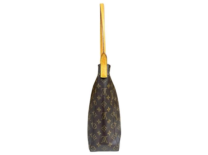 Louis Vuitton Looping GM Monogram Schultertasche Braun - Ansicht 5