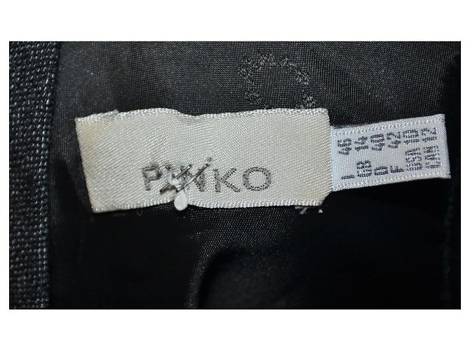 Pinko Kleid Grau Größe 46 IT - Ansicht 4
