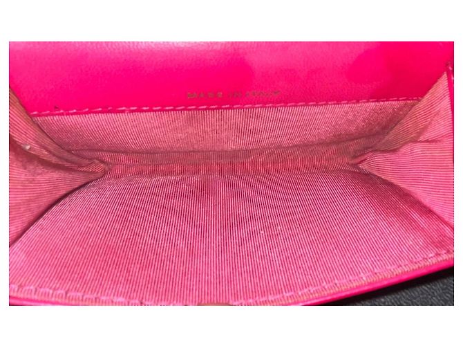 Chanel gesteppte Lederbörse in Pink - Ansicht 6