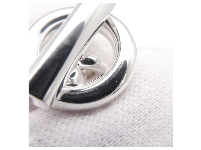 Hermès Croisette MM Bandring Silber - Ansicht 5