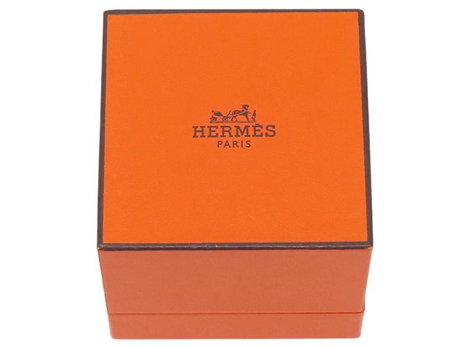 Hermès Croisette MM Bandring Silber - Ansicht 8