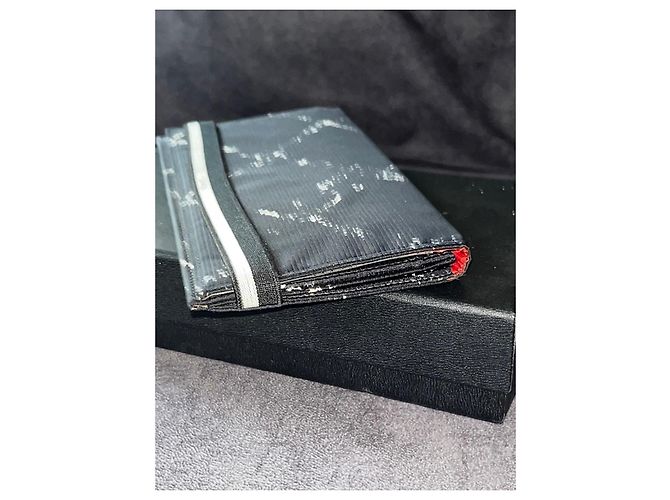 Cartera Chanel Logo CC Negro Blanco - vista 13