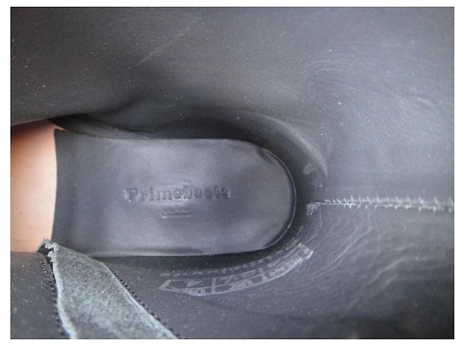 Autre Marque Botines Primeboots de ante gris - vista 6