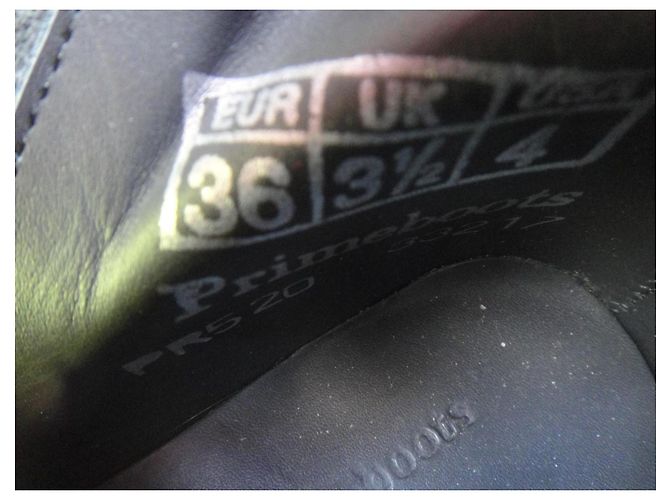 Autre Marque Botines Primeboots de ante gris - vista 7