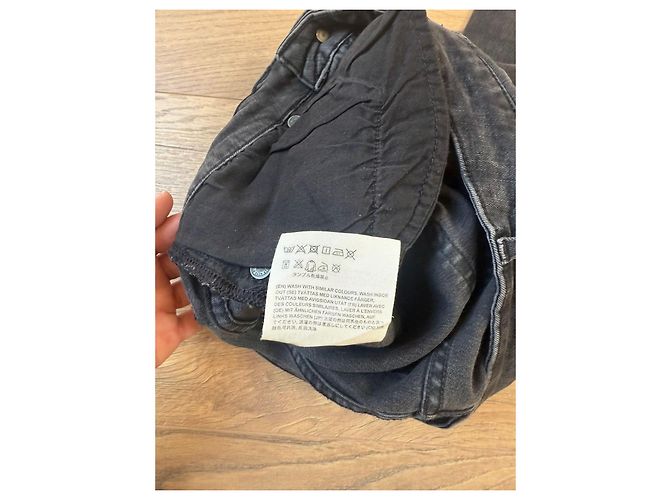 Jeans skinny Acne Studios Grigio - vista 10