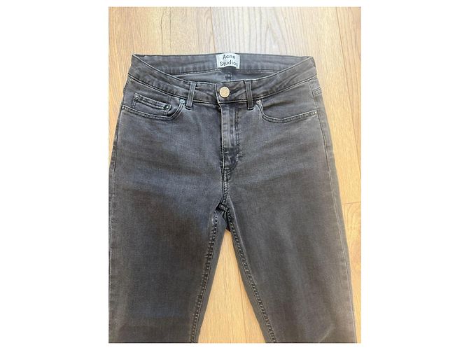 Jeans skinny Acne Studios Grigio - vista 6
