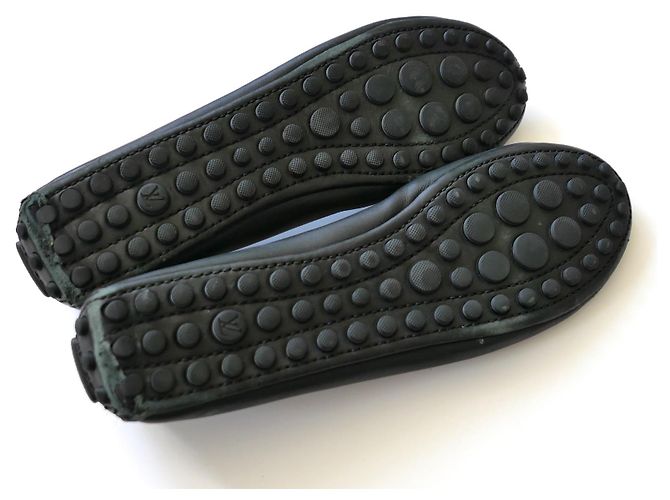 Ballerine Oxford con Zip Louis Vuitton Nero - vista 4