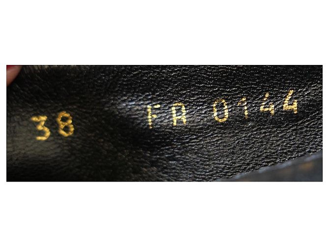 Ballerine Oxford con Zip Louis Vuitton Nero - vista 7