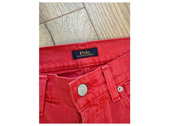 Jeans Polo Ralph Lauren Roja - vista 12