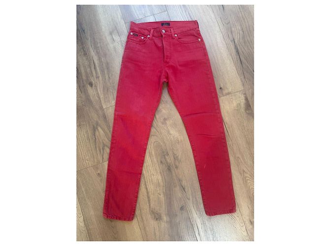 Jeans Polo Ralph Lauren Roja - vista 2