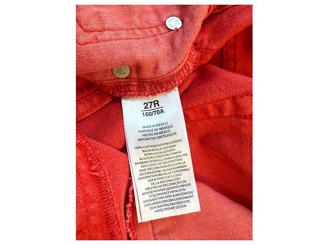 Jeans Polo Ralph Lauren Roja - vista 7