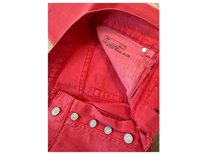 Jeans Polo Ralph Lauren Roja - vista 8