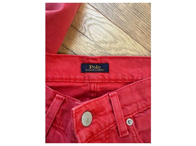 Jeans Polo Ralph Lauren Roja - vista 9