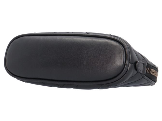 Neceser de Cuero GG Marmont de Gucci Negro - vista 4