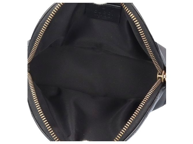 Neceser de Cuero GG Marmont de Gucci Negro - vista 5