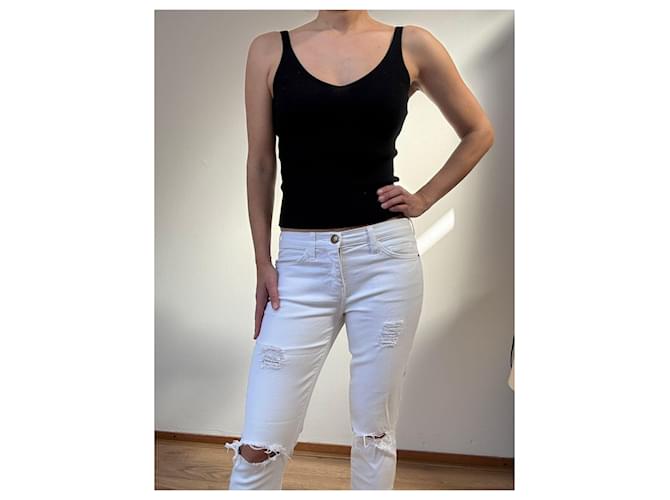Current Elliott Jeans Current/Elliott Bianco - vista 6