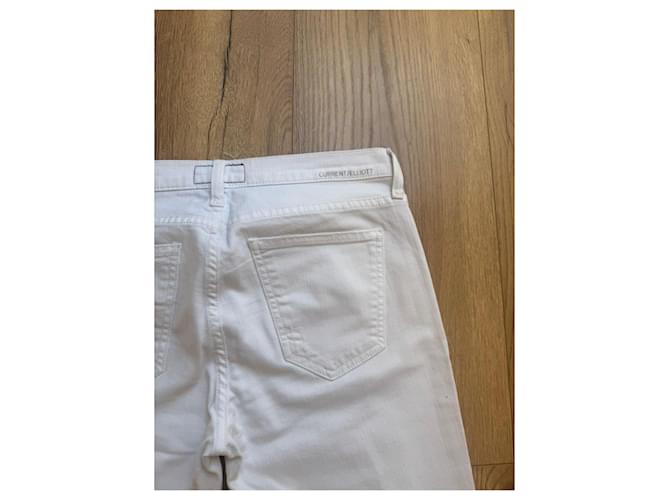Current Elliott Jeans Current/Elliott Bianco - vista 9