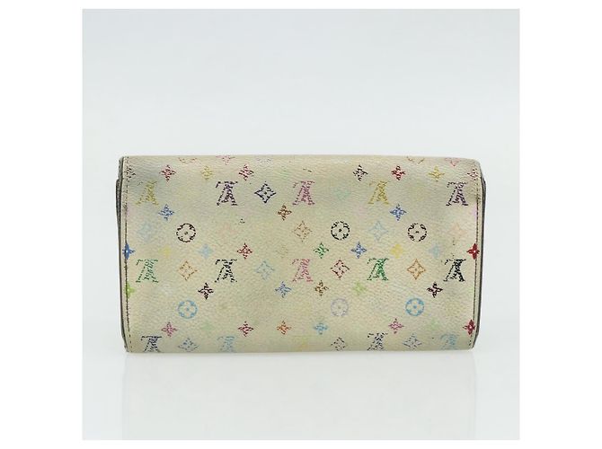 LOUIS VUITTON Multicolor Portefeuille Sarah 2 Set White Black Auth bs34773 - view 12