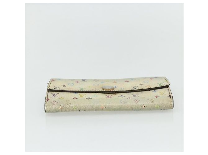 LOUIS VUITTON Multicolor Portefeuille Sarah 2 Set White Black Auth bs34773 - view 15