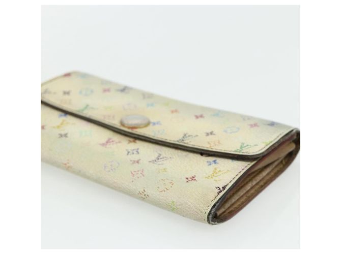 LOUIS VUITTON Multicolor Portefeuille Sarah 2 Set White Black Auth bs34773 - view 16
