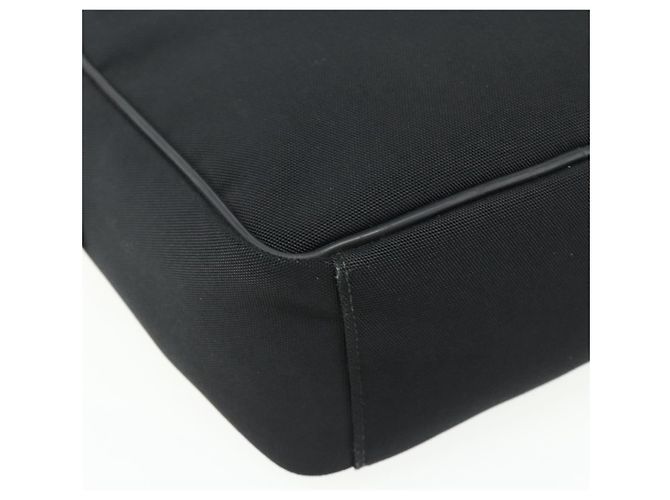 Borsa a Spalla GUCCI Nylon Nero Argento 018 1612 Auth ep14214 - vista 14