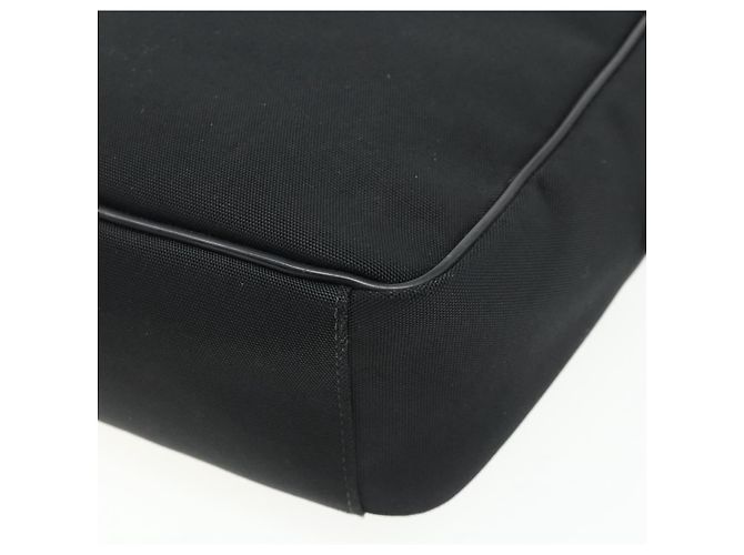 Borsa a Spalla GUCCI Nylon Nero Argento 018 1612 Auth ep14214 - vista 15