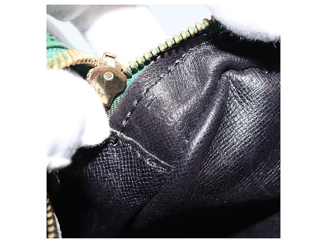 LOUIS VUITTON Borsa a Spalla Epi Trocadero 23 Verde M52304 LV Auth 176946 - vista 12