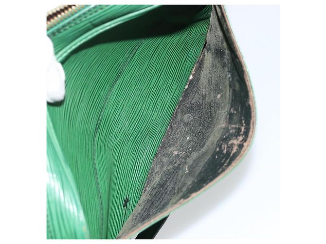 LOUIS VUITTON Borsa a Spalla Epi Trocadero 23 Verde M52304 LV Auth 176946 - vista 22
