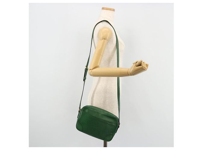 LOUIS VUITTON Borsa a Spalla Epi Trocadero 23 Verde M52304 LV Auth 176946 - vista 23