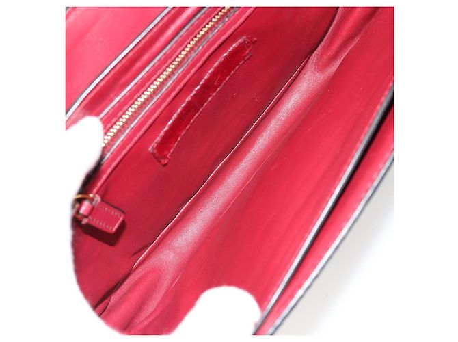 Borsa a spalla in pelle Valentino rossa oro Auth bs34661A Rosso D'oro - vista 11
