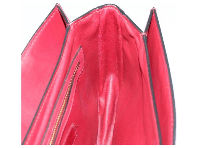 Borsa a spalla in pelle Valentino rossa oro Auth bs34661A Rosso D'oro - vista 20