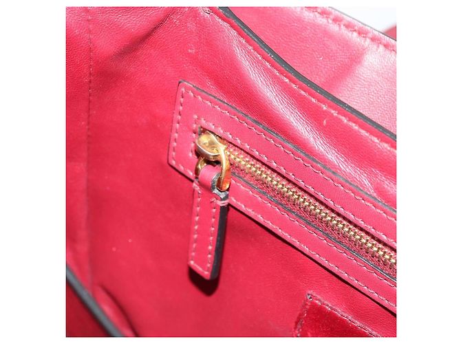 Borsa a spalla in pelle Valentino rossa oro Auth bs34661A Rosso D'oro - vista 22
