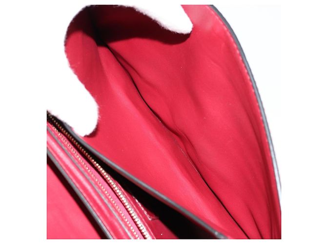 Borsa a spalla in pelle Valentino rossa oro Auth bs34661A Rosso D'oro - vista 25