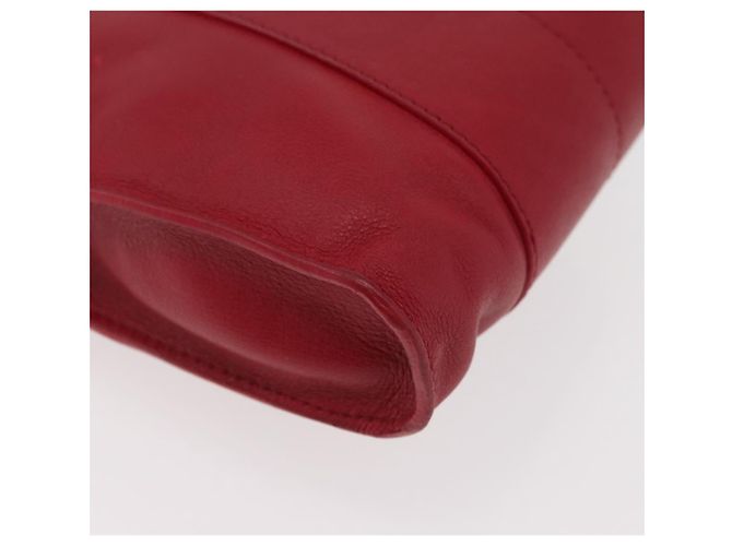 Borsa a Spalla in Pelle Rossa e Oro Auth BA12257A di Jimmy Choo Rosso D'oro - vista 15